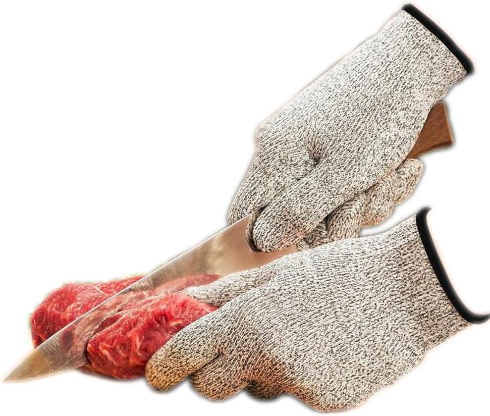 Umi Qite Cut Resistant Gloves for Hand Protection Food Grade EN388 Certified Safty Gloves Yard-work and Kitchen Glove 1 Pair (X-Large)