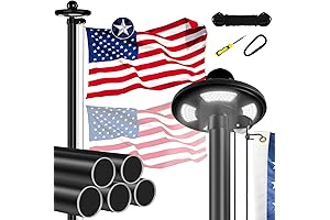 25 ft Flagpoles for Residential Homes:Illuminate Your Patriotism