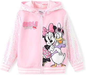 Disney Girl's Elsa Jacket Hooded Sweatshirt