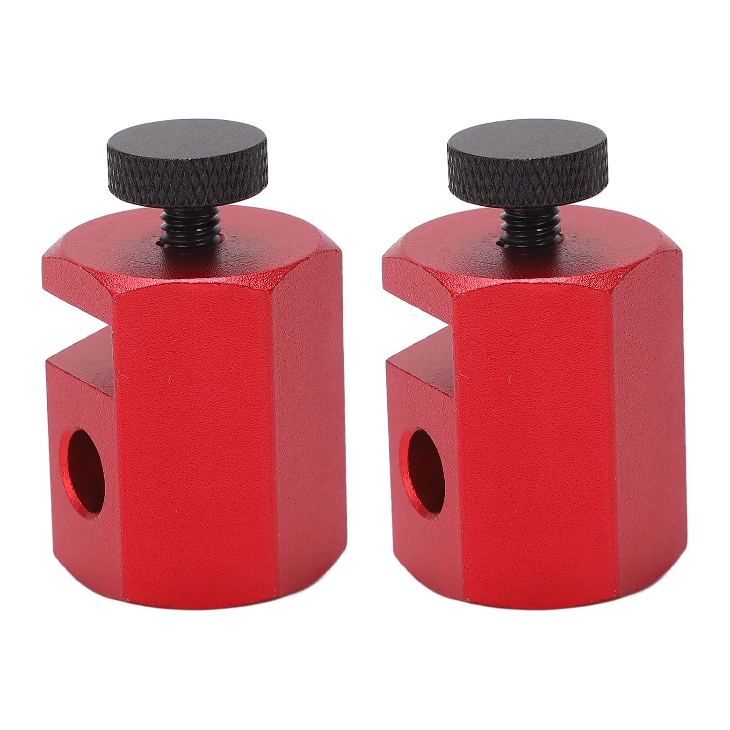 Stair Red Anodize Aluminum Auxiliary Framing Square Stop Woodworking