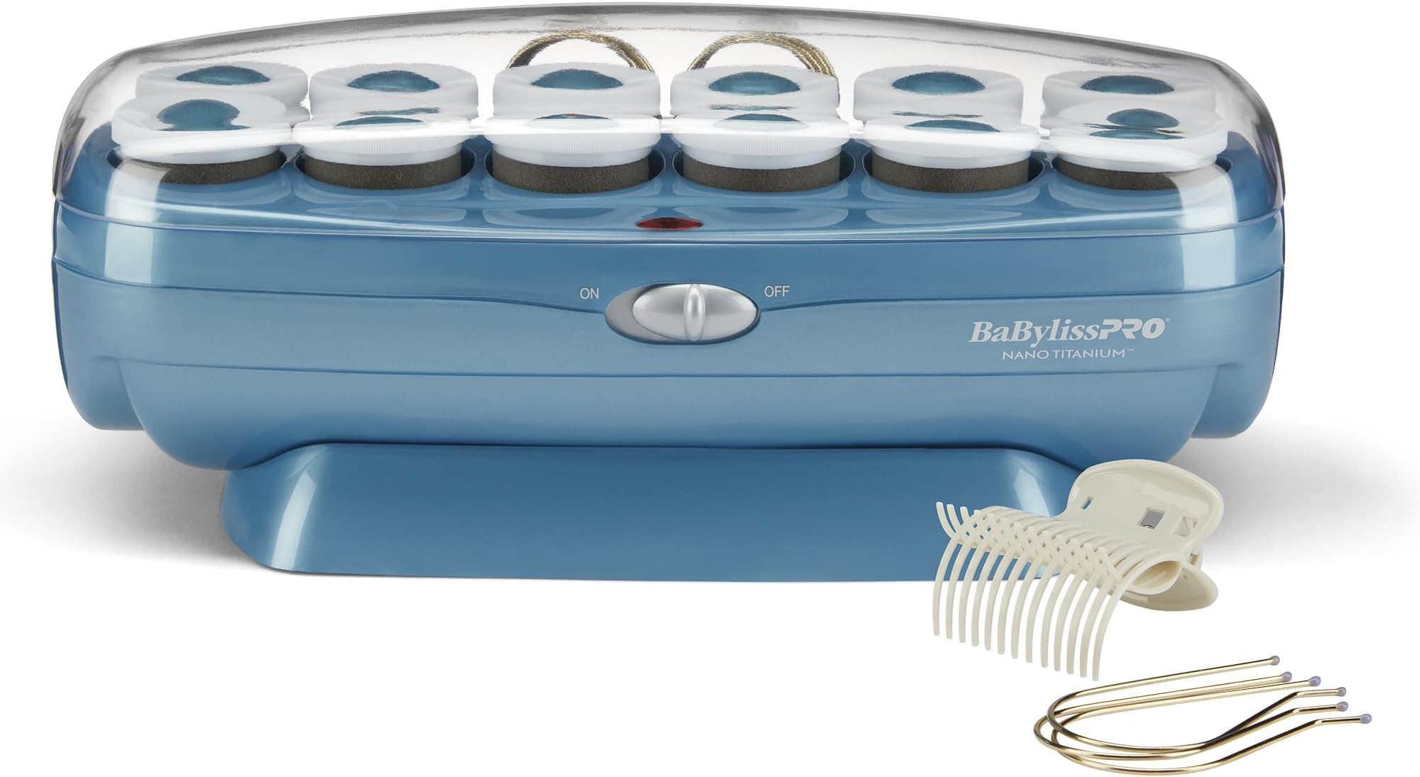 Babyliss Pro BABNTCHV15 Professional Nano Titanium 12 Hair Roller Set