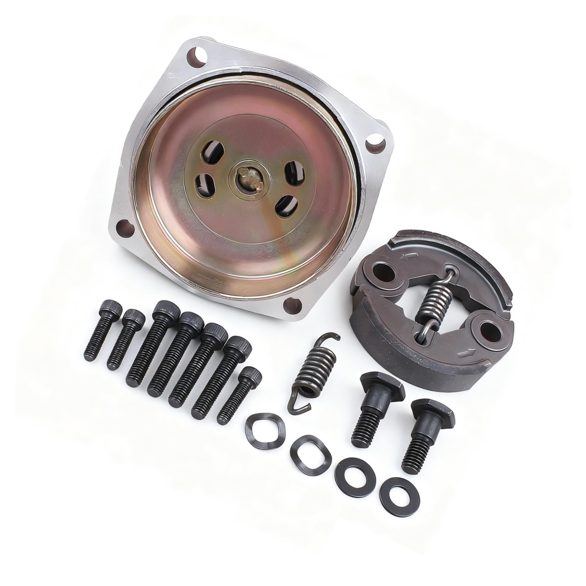 Rondelles et boulons de couvercle de tambour d'embrayage pour GX35