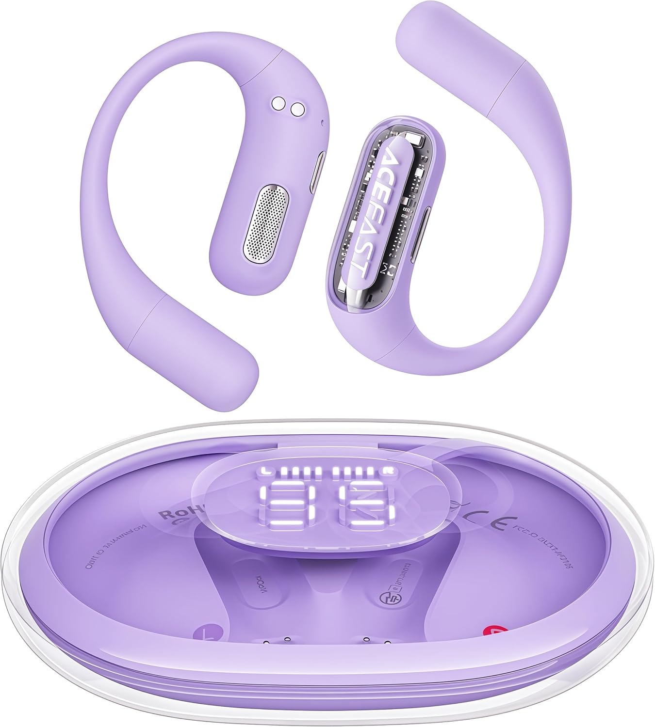 AceFit Pro Open-Ear Headphones with Safety LEDs