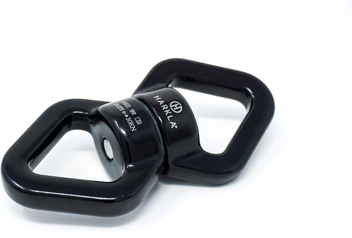 Harkla Swing Swivel (30 kN, 6,744 lbs Rated Breaking Point) - Rotational Device for Swing or Aerial Rig - Frictionless 360 Degree Eye to Eye Swivel
