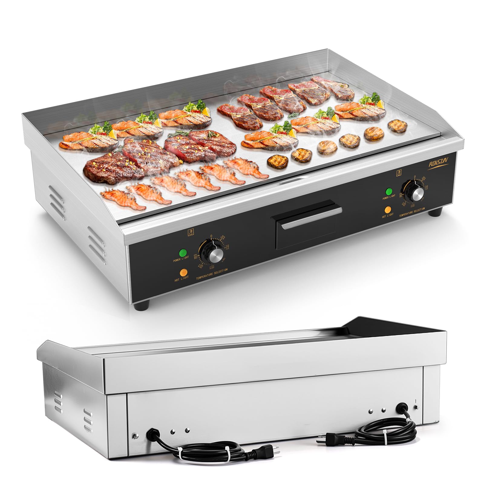 ROVSUN 30" Electric Countertop Griddle