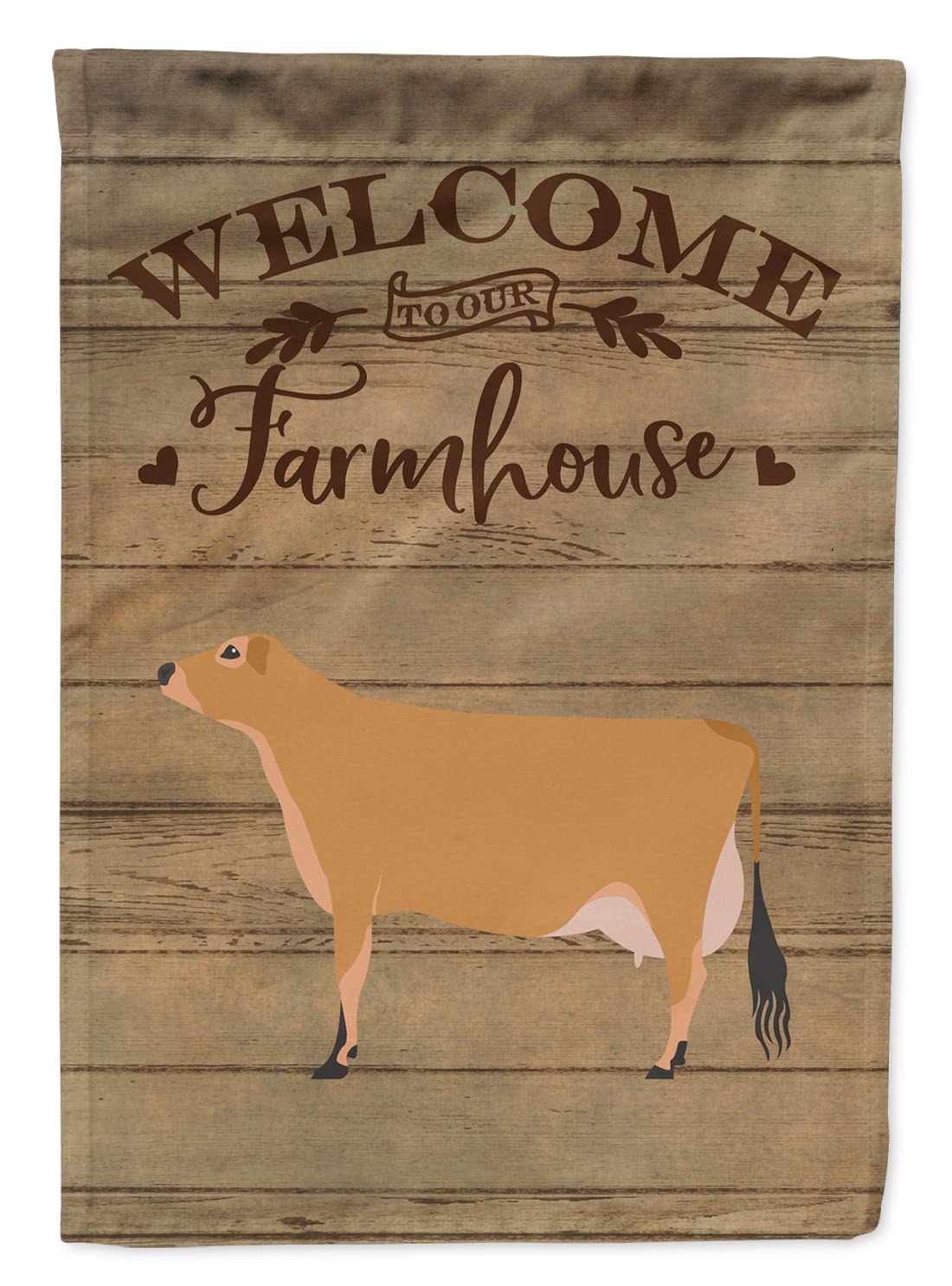 Drapeau vache Jersey, cadeau idéal de pendaison de crémaillère pour jardin
