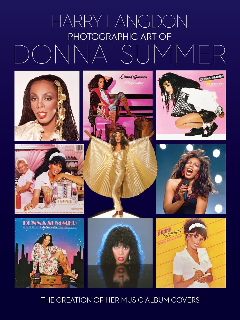 Art photographique Donna Summer livre en anglais sur la création de ses pochettes d'album