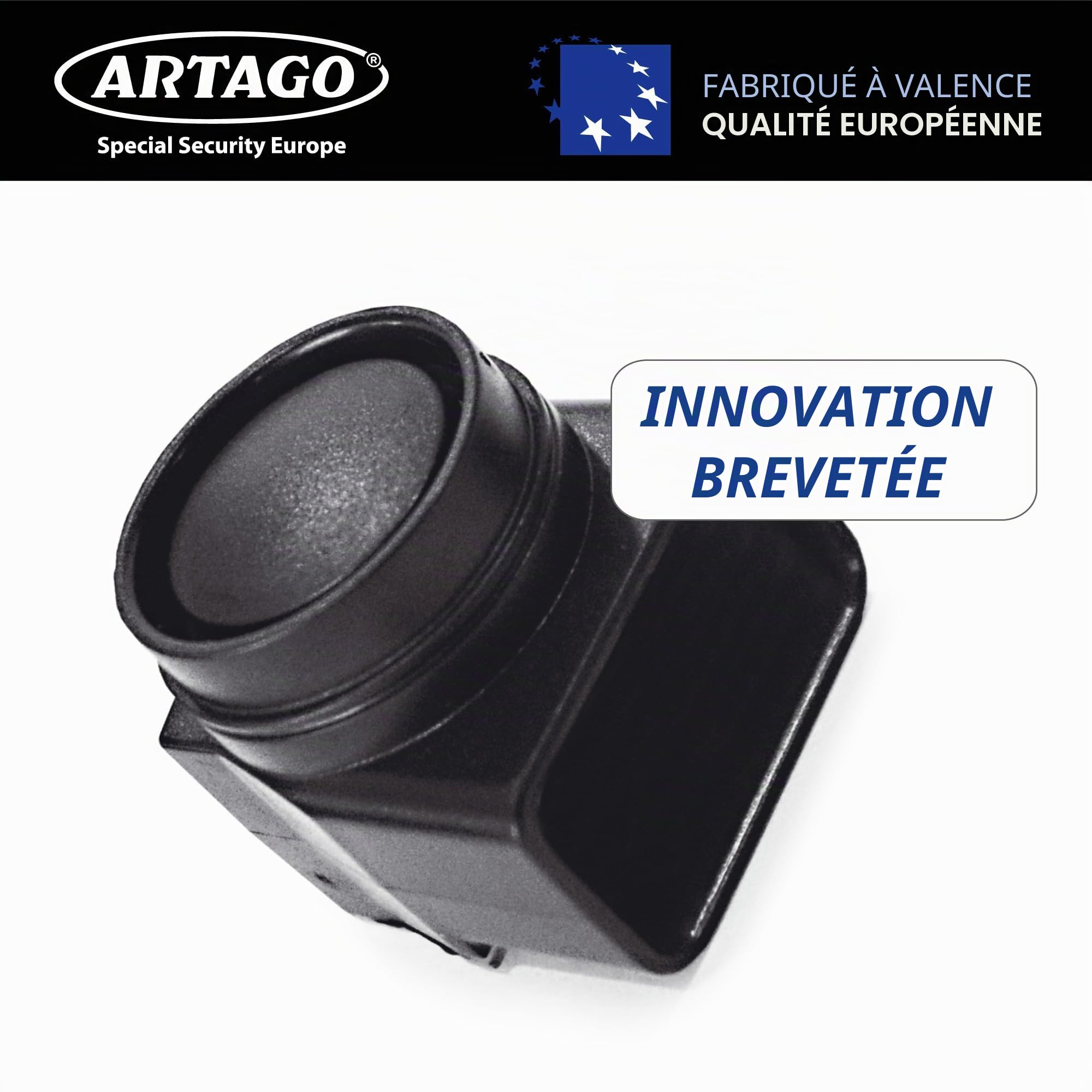 Artago 30MA-KIT Module d'alarme et Batterie CR2 Remplacement pour Antivol Moto Bloque Disque Alarme Artago 32, 30X14, 30X10