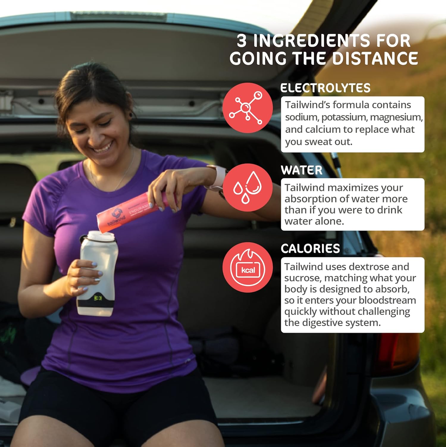 Tailwind Nutrition Endurance Fuel, Caffeine Drink Mix with Electrolytes, Non-GMO, Free of Soy, Dairy, and Gluten, Vegan Friendly, Raspberry Buzz, 30 Servings : Health & Household