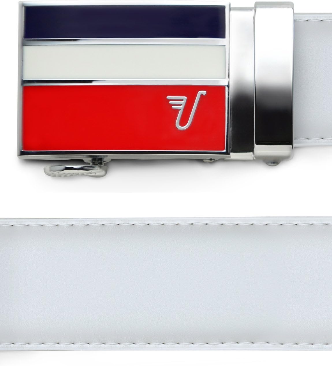 Mission Belt Men's Leather Ratchet Belt, 3Bar Collection - Image 3