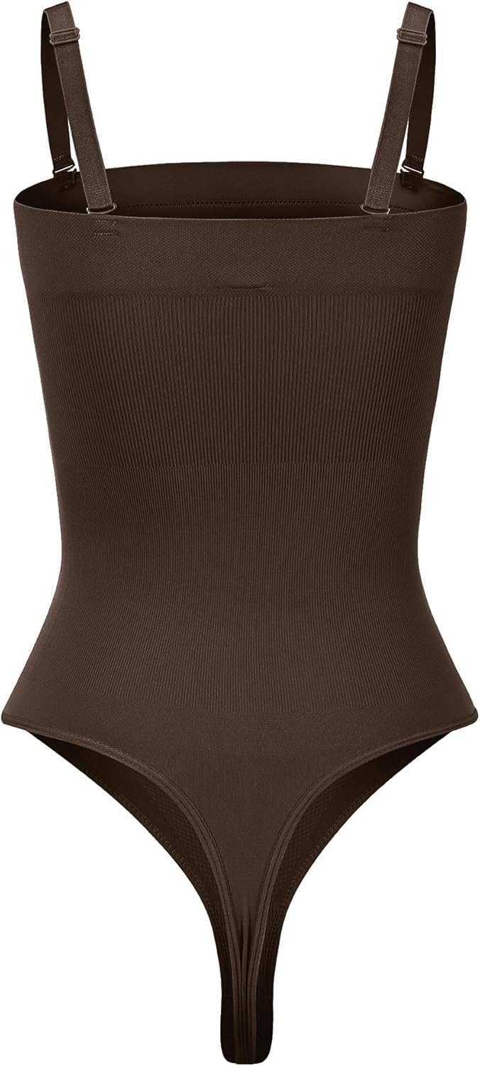 Strapless Bodysuit for Women Tummy Control Shapewear Body Shaper Tank Top - Image 4