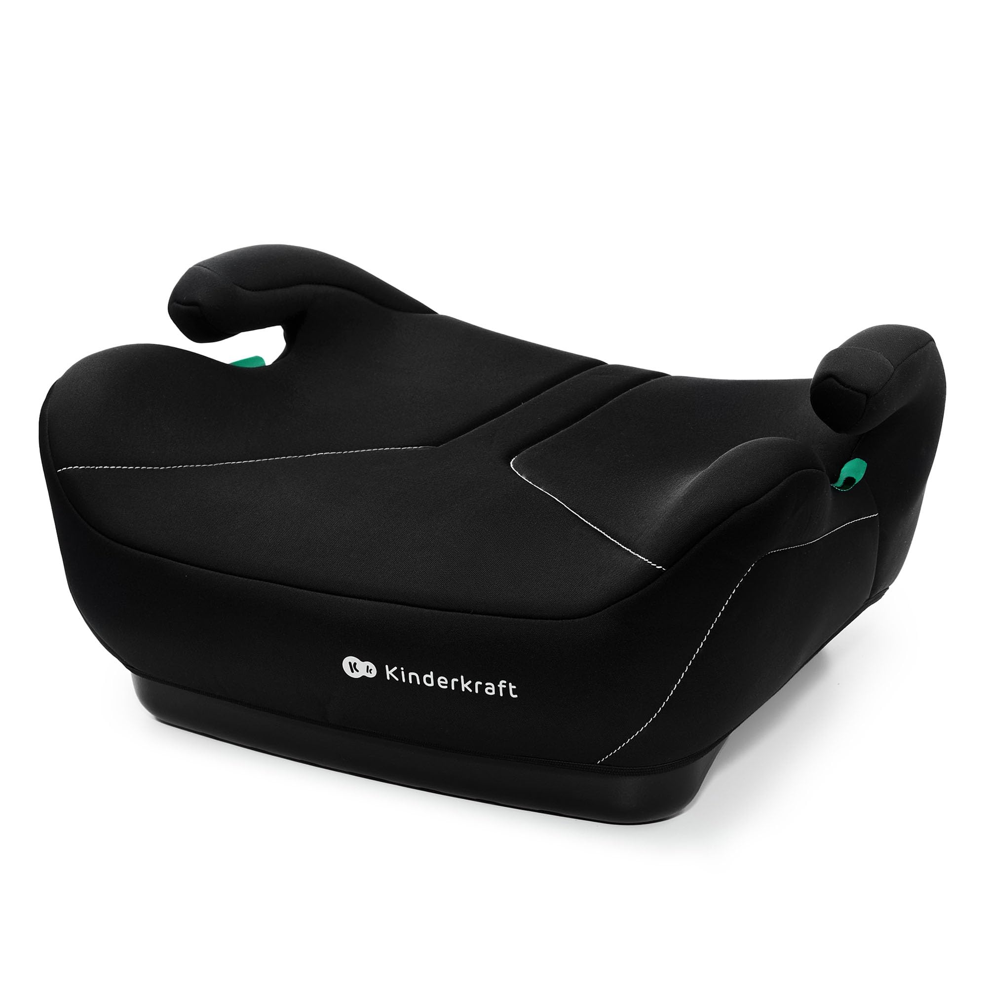 Kinderkraft I-BOOST 2 I-SIZE, Seggiolino auto, 125-150 cm, Seggiolino per Bambini, Seggiolino rialzato per Bambini dai 6 ai 12 Anni, facile da Montare, postura Ergonomica, Schiuma extra, Nero