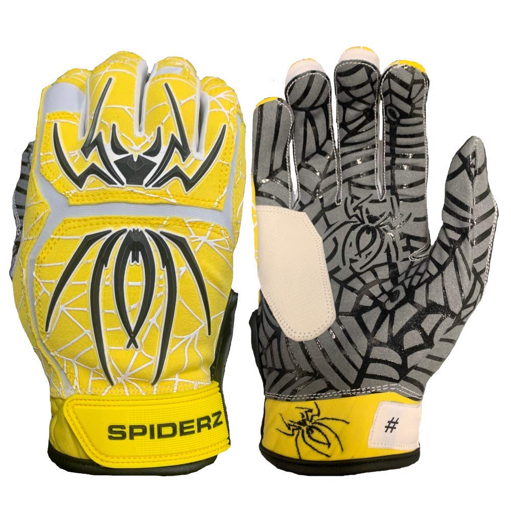 Hybrid Batting Gloves by Spiderz