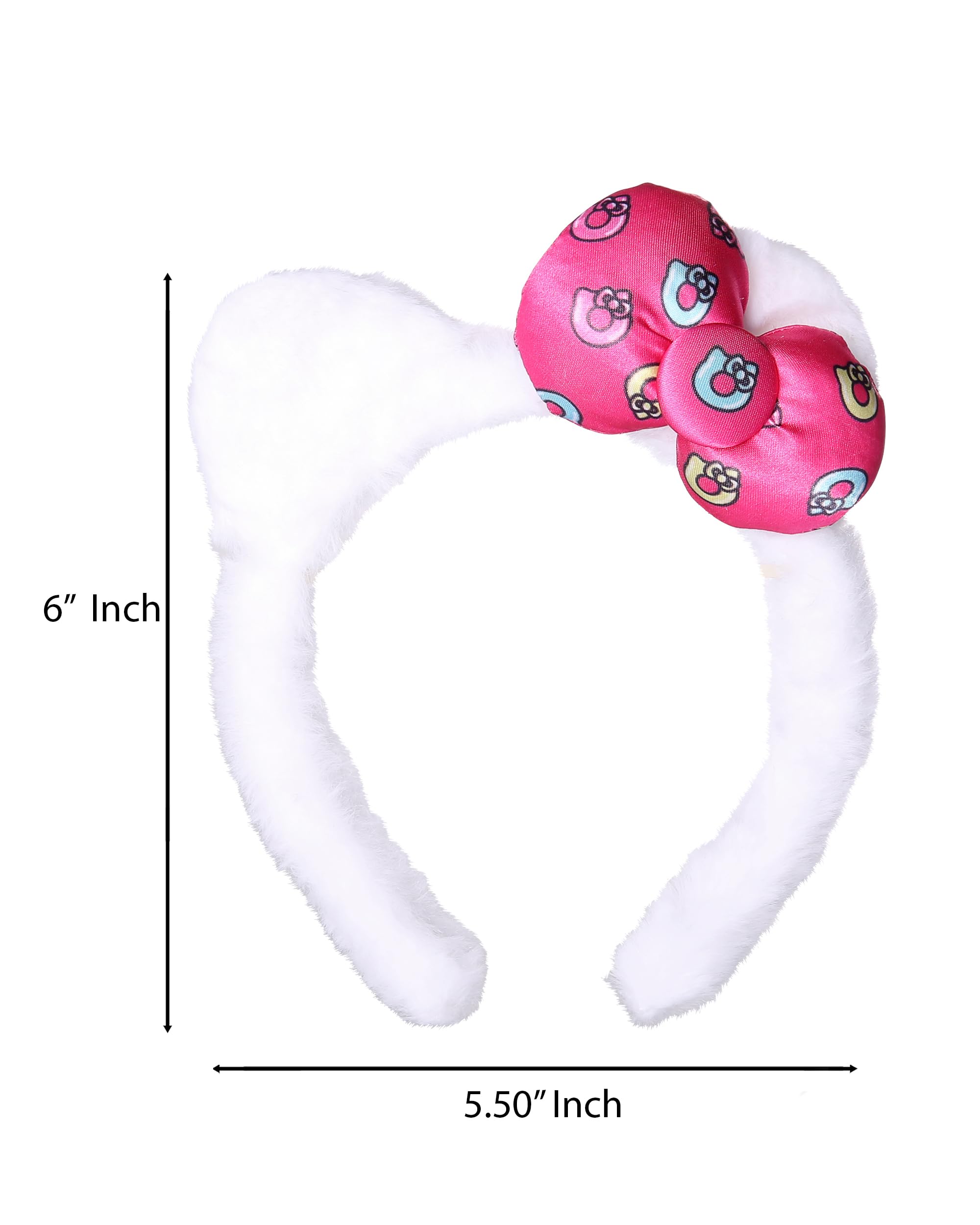 Porte-clés Hello Kitty Sanrio Avec Nœud Rose 2024 - Neuf Sans étiquettes, En Caoutchouc