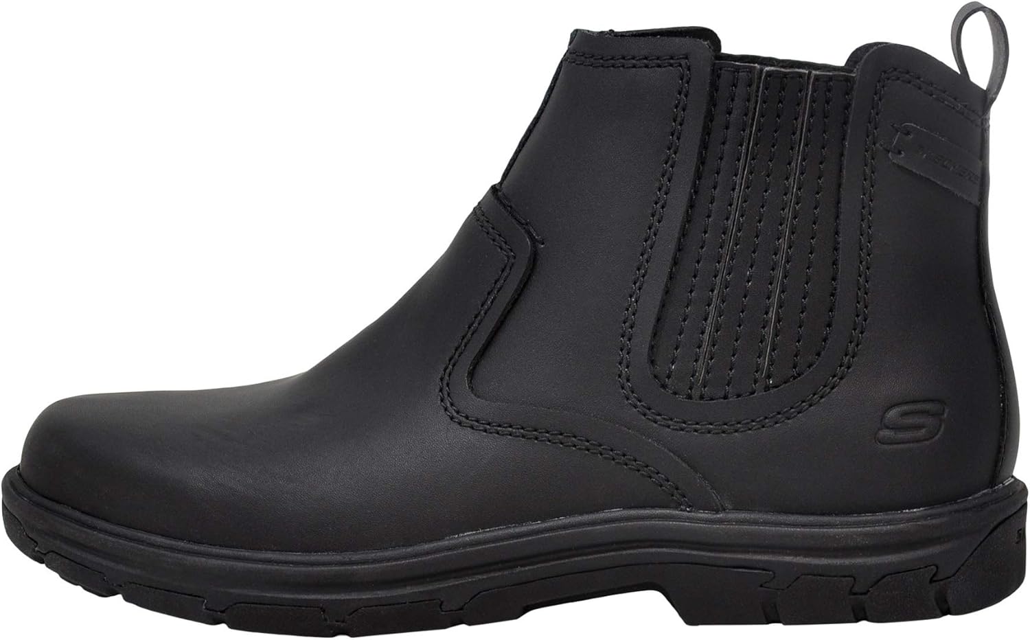 Skechers Men's Relaxed Fit Segment - Dorton Boot 10.5 Black