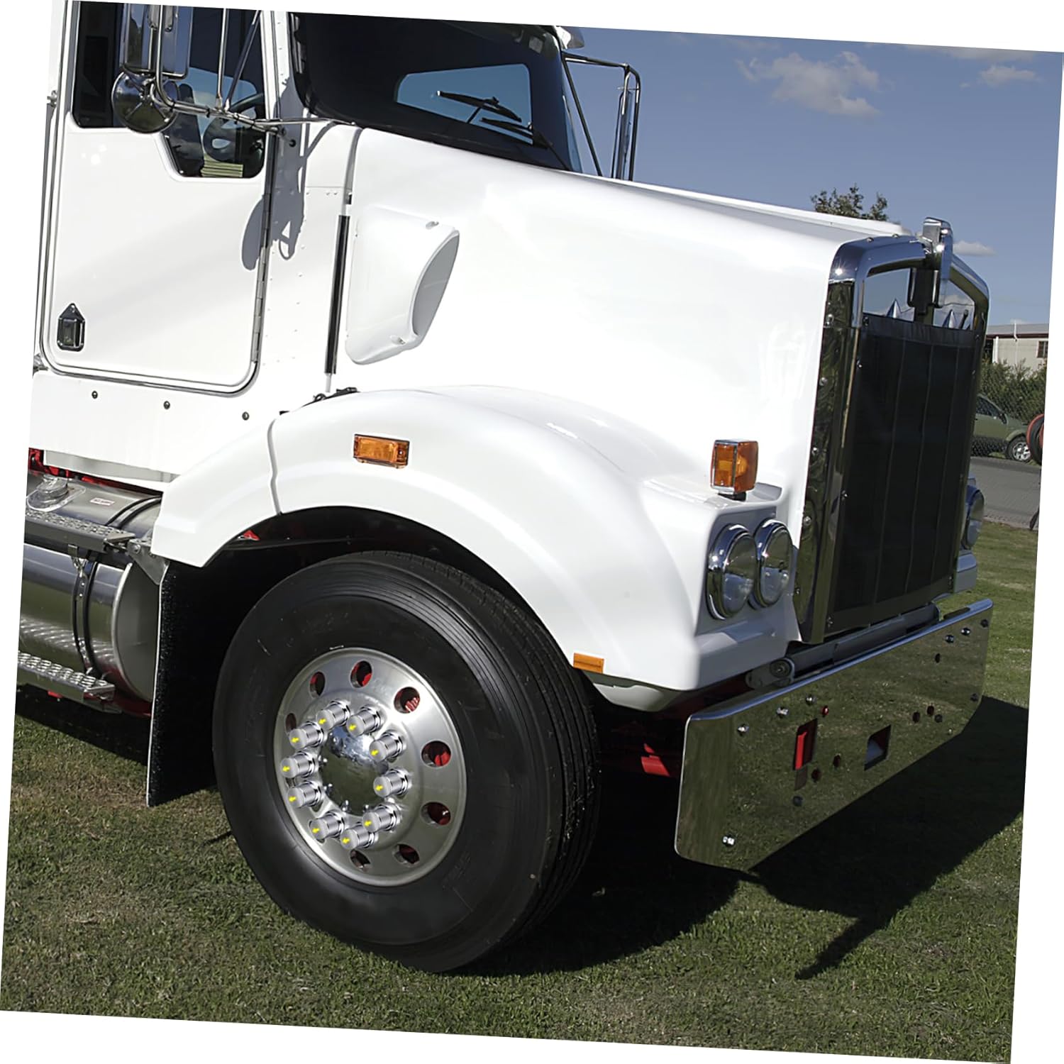 20pcs Lug Nut for Trucks Wheel Hub Protectors Fitment Tool Easy Installation Stylish Car Exterior Accessories