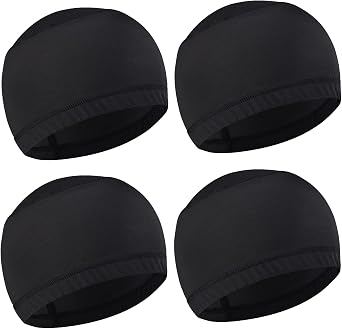 Skull Cap Helmet Liner Hard Hat Liner Running Beanie Head Wrap Bicycle Football Sweat Wicking Cycling Caps for Men Women