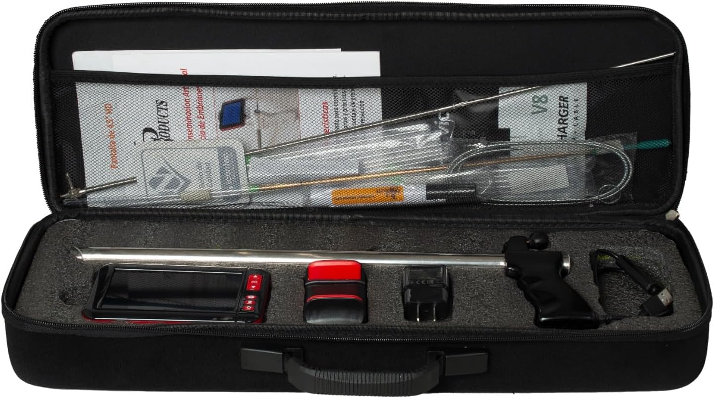 Endoscopio para inseminacion veterinaria con pantalla bovinos - ovinos - caprinos - caninos - equinos