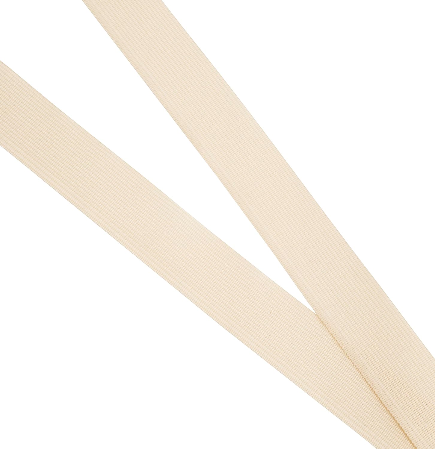 AERZETIX - C77566 - Roll of Polyester Tape 50 m x 30 mm - Ecru - Trimming and Quilting Cushions