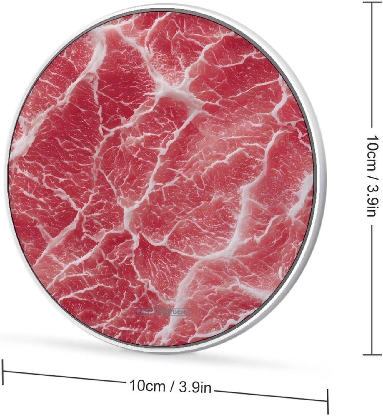 Meat Texture Slim 10W Fast Charging Pad image 2
