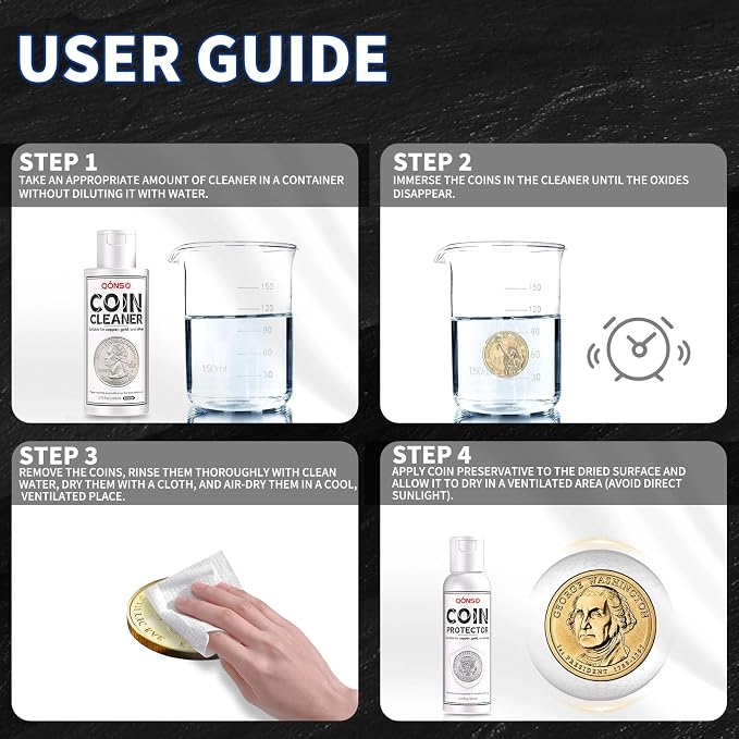 Kit limpiador y protector para monedas miniatura 6