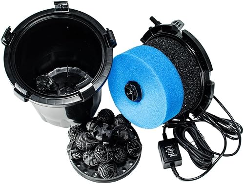 Miniatura 3 de Filtro de presión Jebao para estanque con clarificador UV