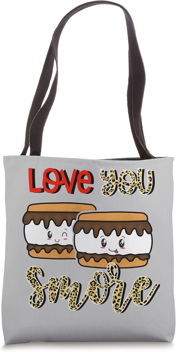 Love You Smore 1 Camping Décor Theme Tote Bag