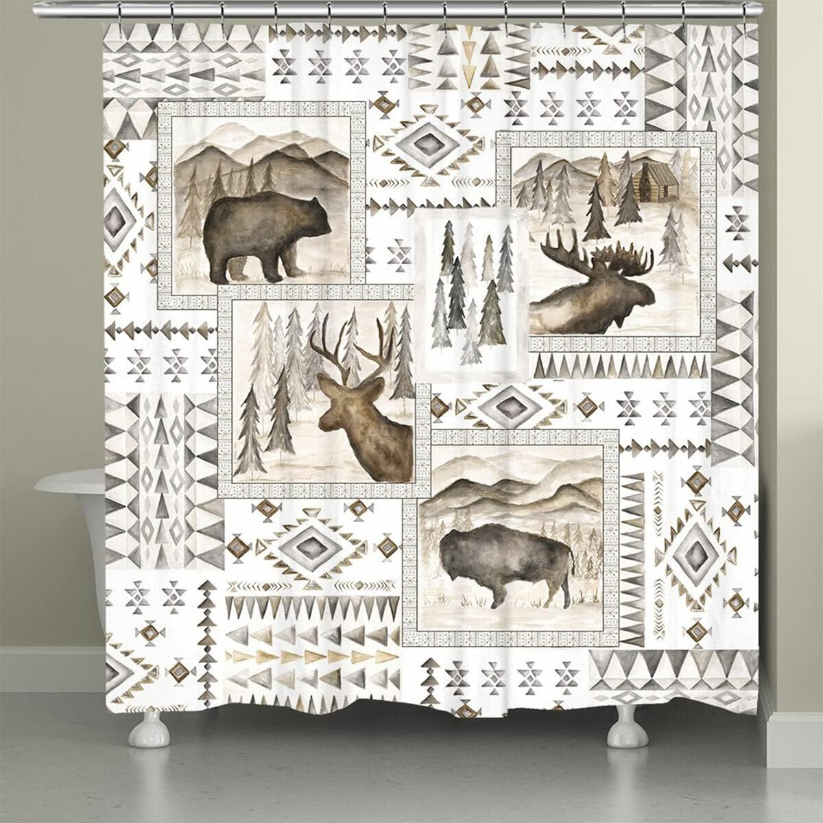 BLACK FOREST DECOR Southwest Woods Shower Curtain