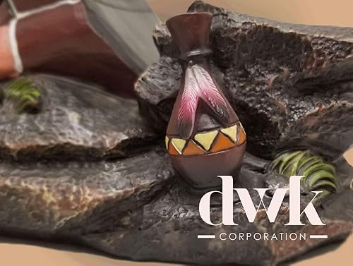 Miniatura 9 de DWK Soporte decorativo para botellas de vino de mesa de animales, decoración de bar para el hogar, accesorios de vino para un bar de vinos,