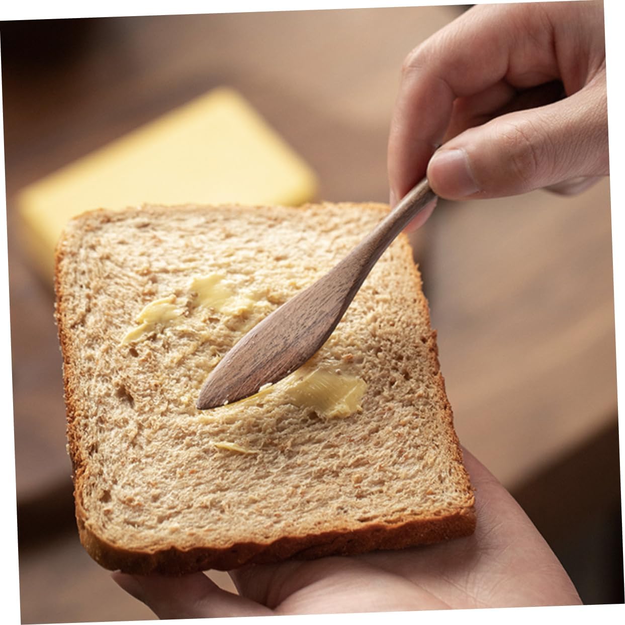 Wood Butter Spreader Knife for Cheese and Cream