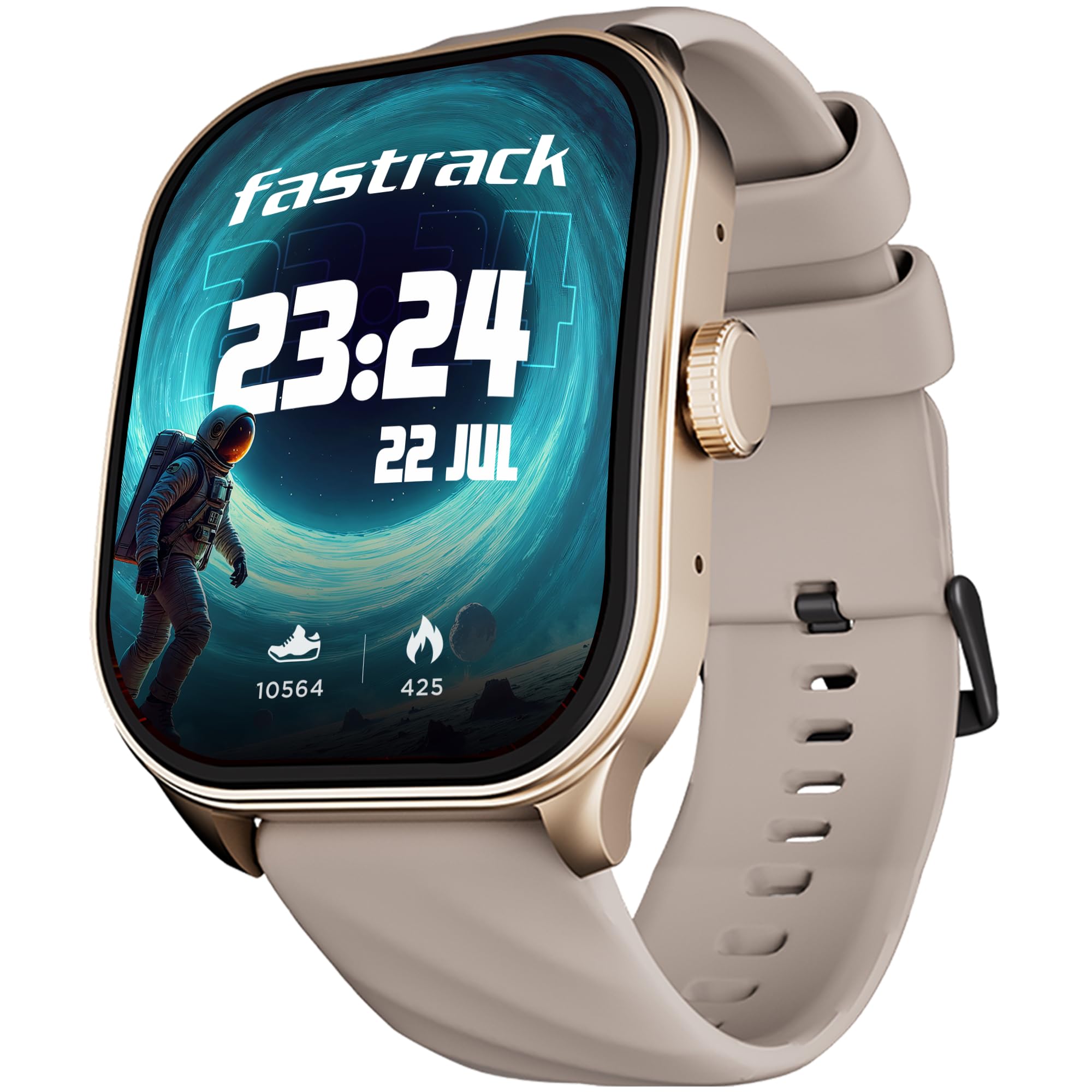 Fastrack Limitless FS2 Pro 1.96" AMOLED Smart Watch with BT Calling, AI Voice Assistant, 100+ Sports Modes, 5-Day Battery, Fast Charge, Health Trackin...
