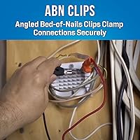 Vista 4 de Jonard Tools TBS-100 - Juego de probador de línea telefónica analógica con clips ABN, color negro