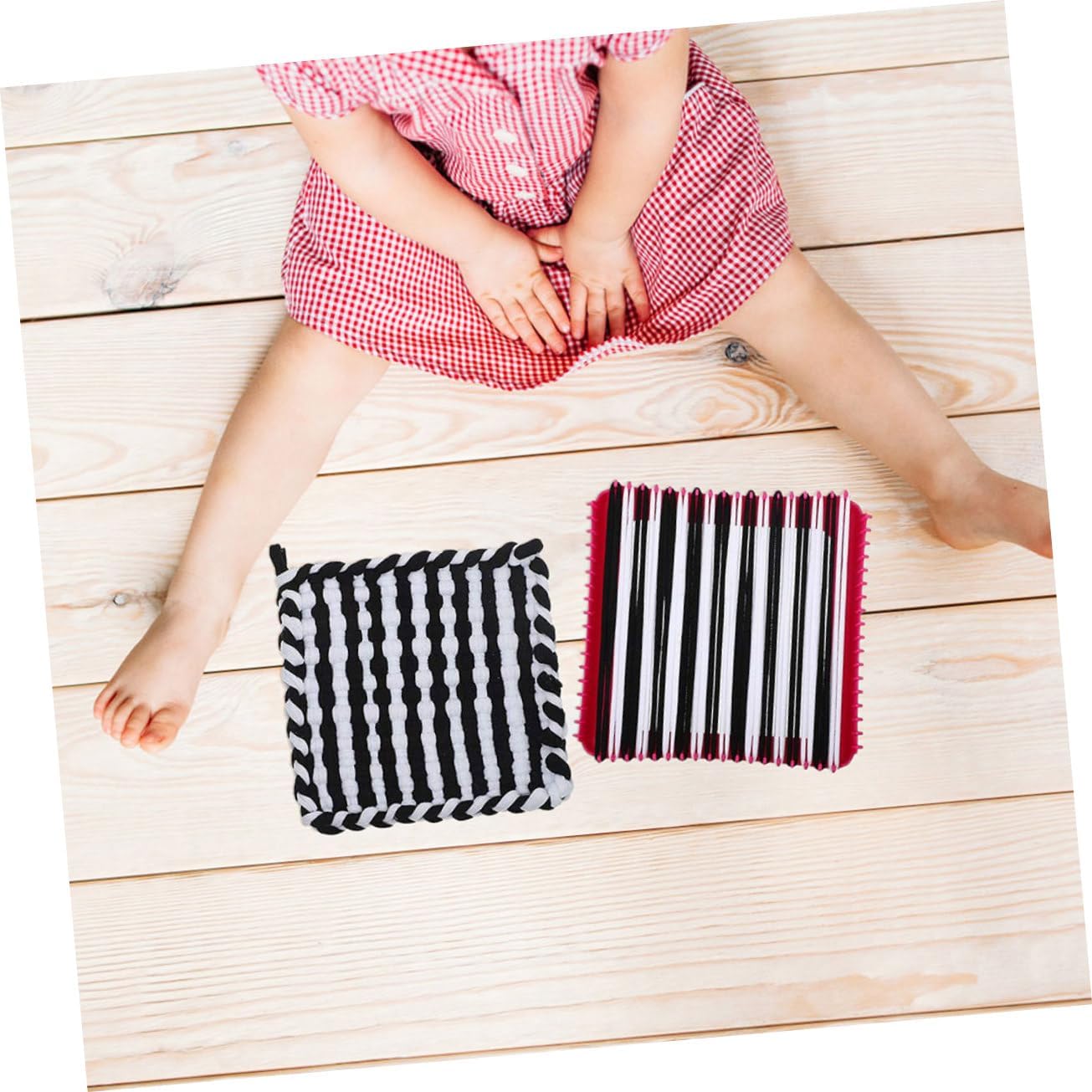 DOITOOL 96pcs Weaving for Potholder Elastic Refill Crafting Cords for Beginners Versatile for and More Weaving for Projects