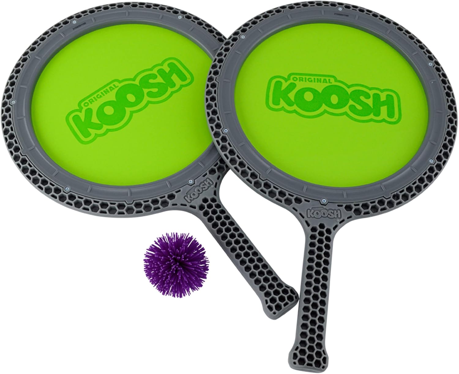 Koosh Double Paddle Playset -- Paddles and Ball for Added Koosh Fun! -- Fidget Toy -- For Ages 6+ : Toys & Games