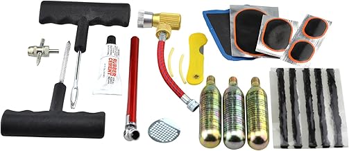 SATKIT C02 Gas Puncture Repair Kit for Car/Motorcycle Wheel