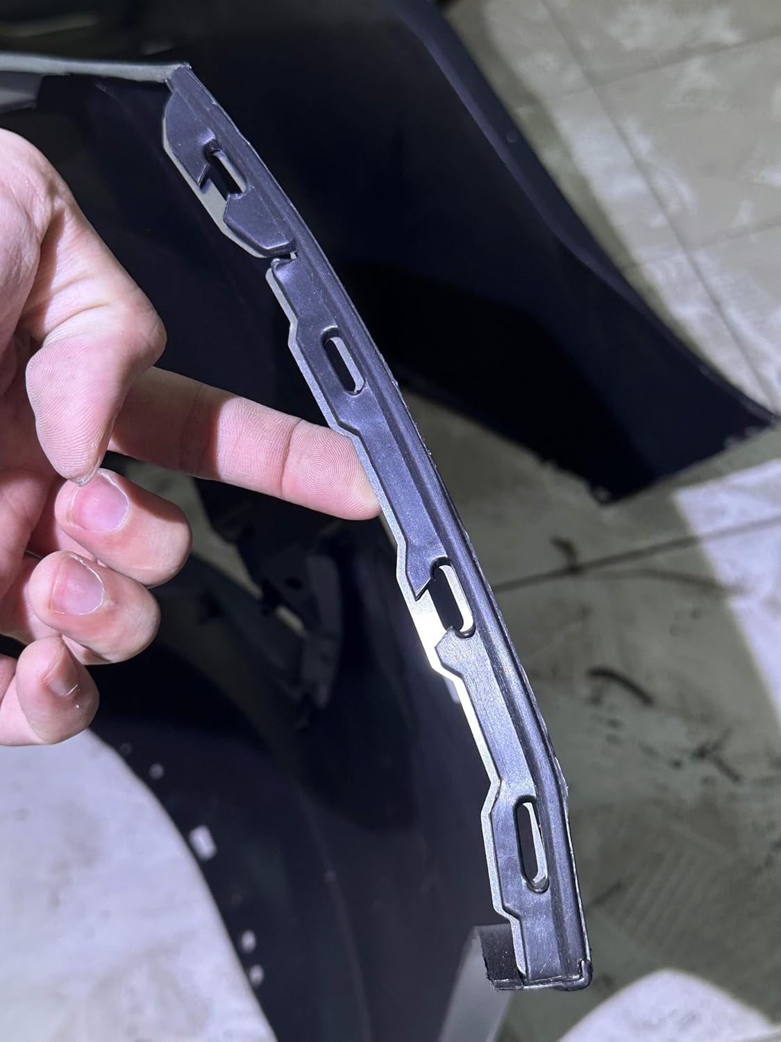 Front Bumper Repair Metal Plate For Mazda 2 2008-2014