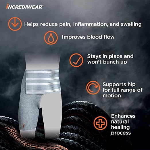 Faja de Cadera Incrediwear para Mujer y Hombre, Talle Medium, Derecha miniatura 4