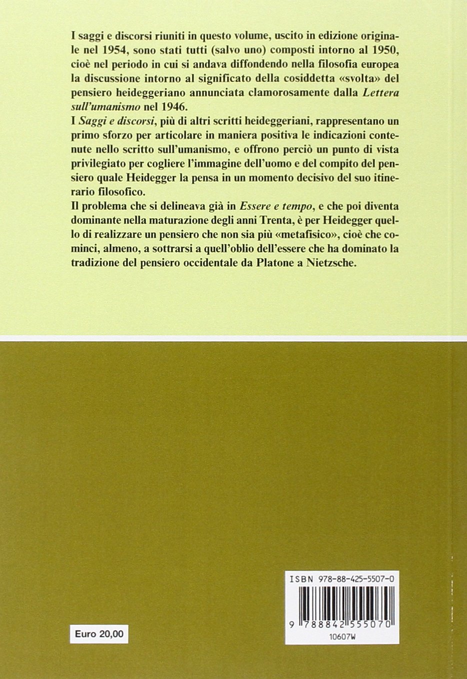 Saggi e discorsi