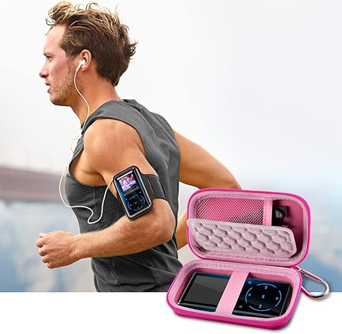 Miniatura 6 de MP3 & MP4 Player Case for SOULCKER/G.G.Martinsen/Grtdhx/iPod Nano/Sandisk Music Player/Sony NW-A45 and Other Music Players with Bluetooth. Fit for