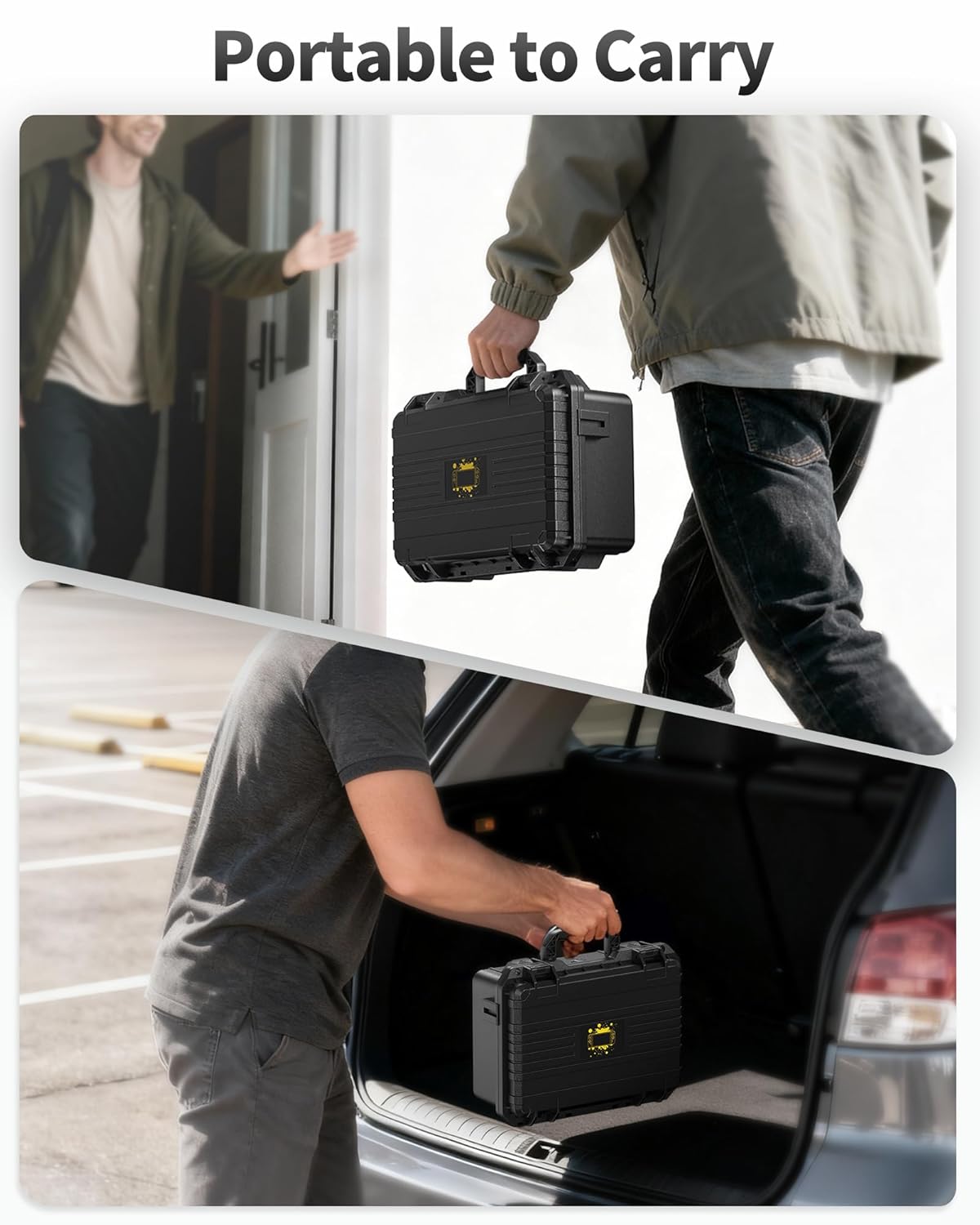 DEVASO Carrying Case Compatiable with Nintendo Switch 2 Case with 2 Pro Controllers Deluxe Waterproof Portable Travel Cases, Soft Lining Travel Bag for Switch 2 Console Pro Controller & Accessories - Image 7