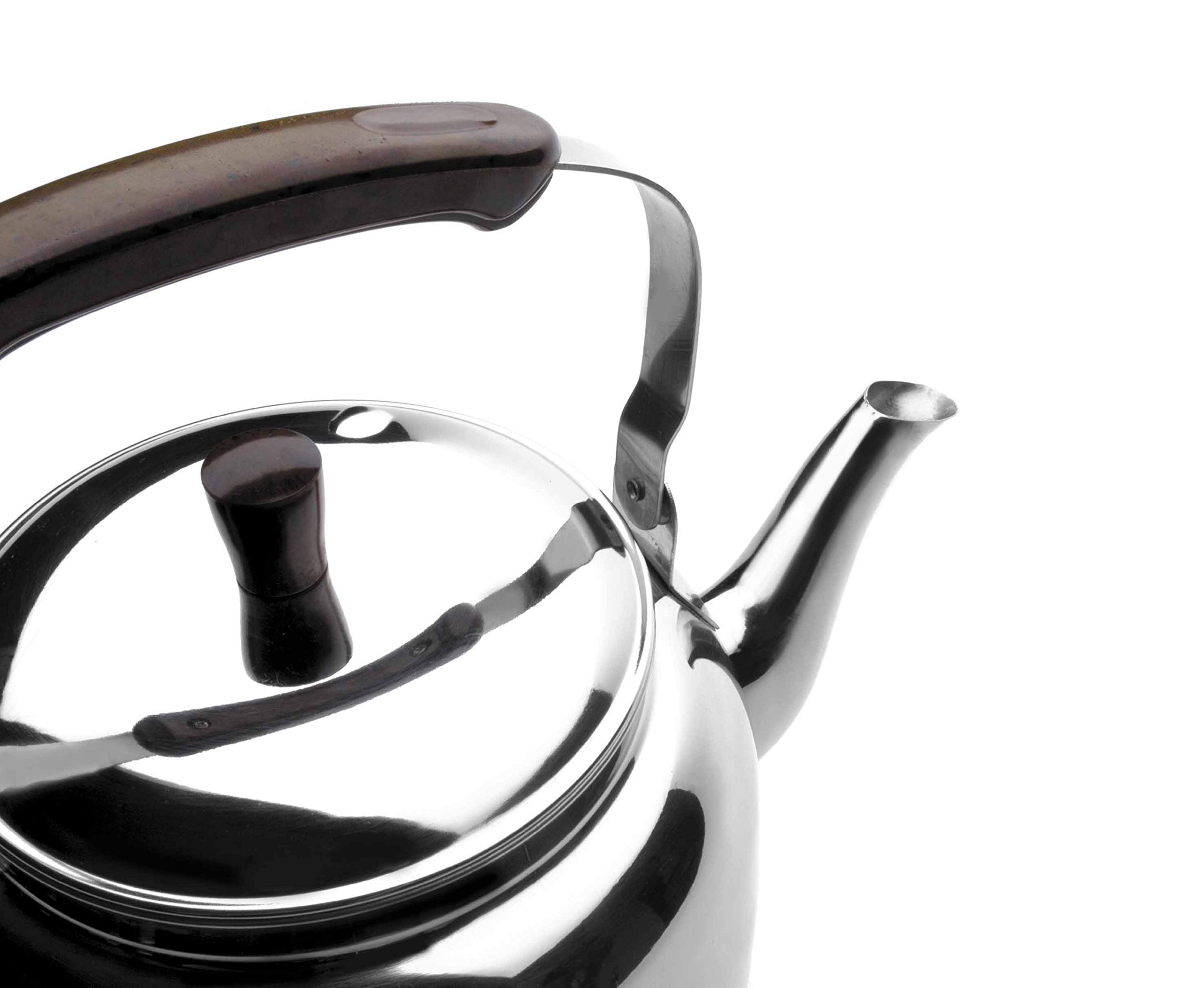 LACOR 68205 - Cafetera pava f.Sandwich 5 lt. 18/10 - Menaje Profesional | En acero inox 18/10, para un café intenso en casa; ideal para cocina profesional y uso diario en casa, versátil y duradero