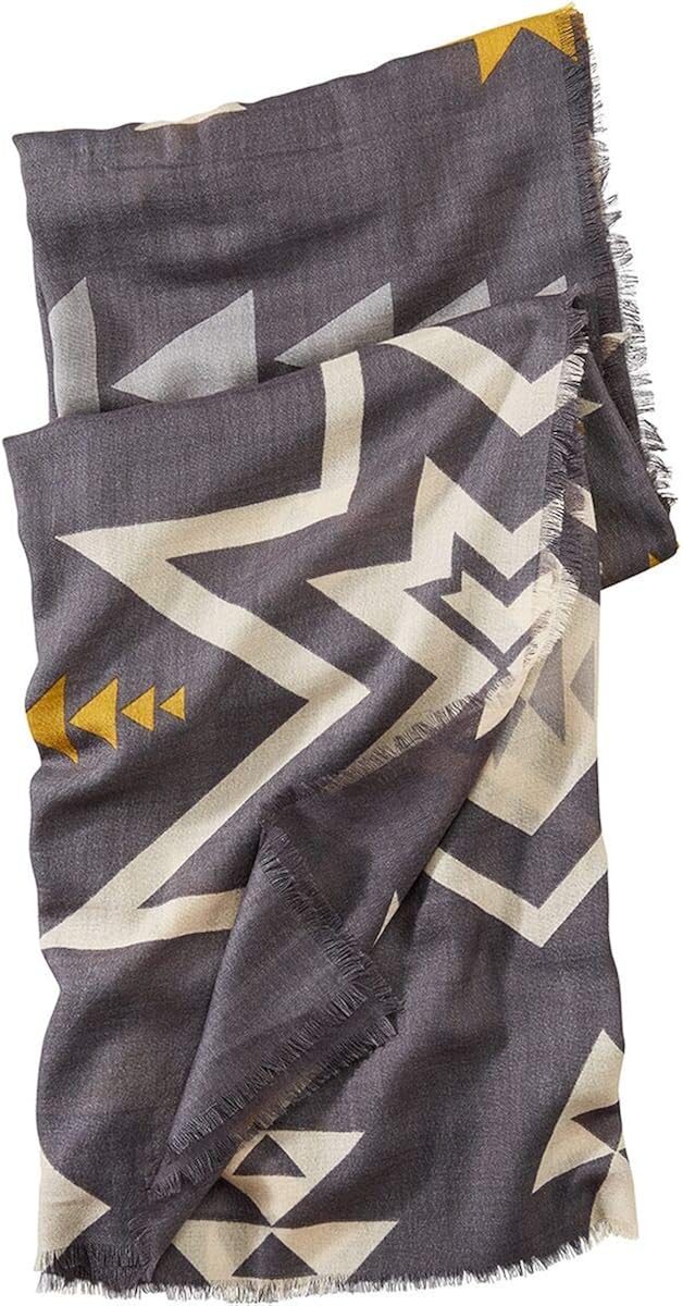 Pendleton Women's Oversized Featherweight Wool Scarf, Multicolor, One Size at  Women’s Clothing store