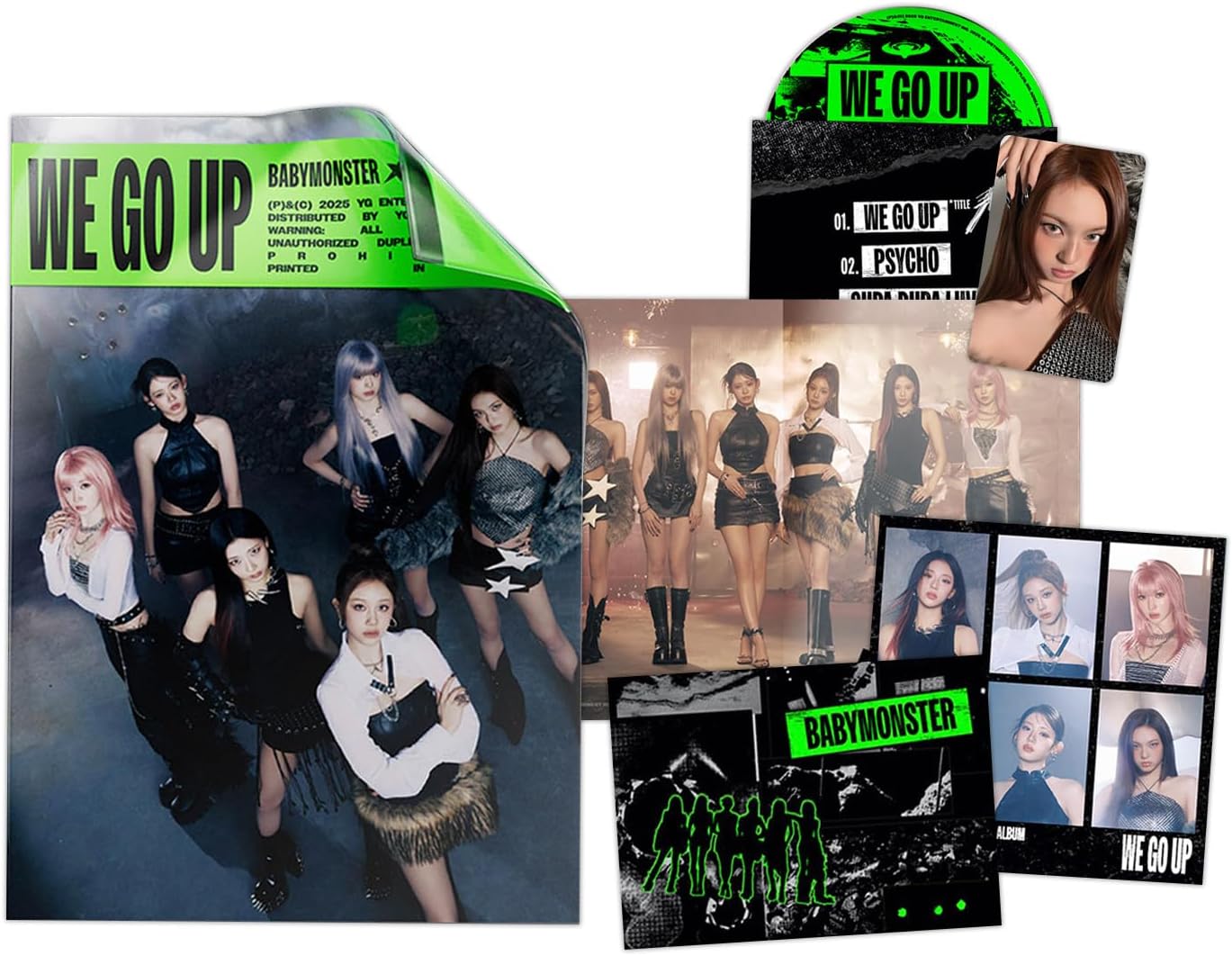 WE GO UP [WE Ver.] + 4 Extra Photocards
