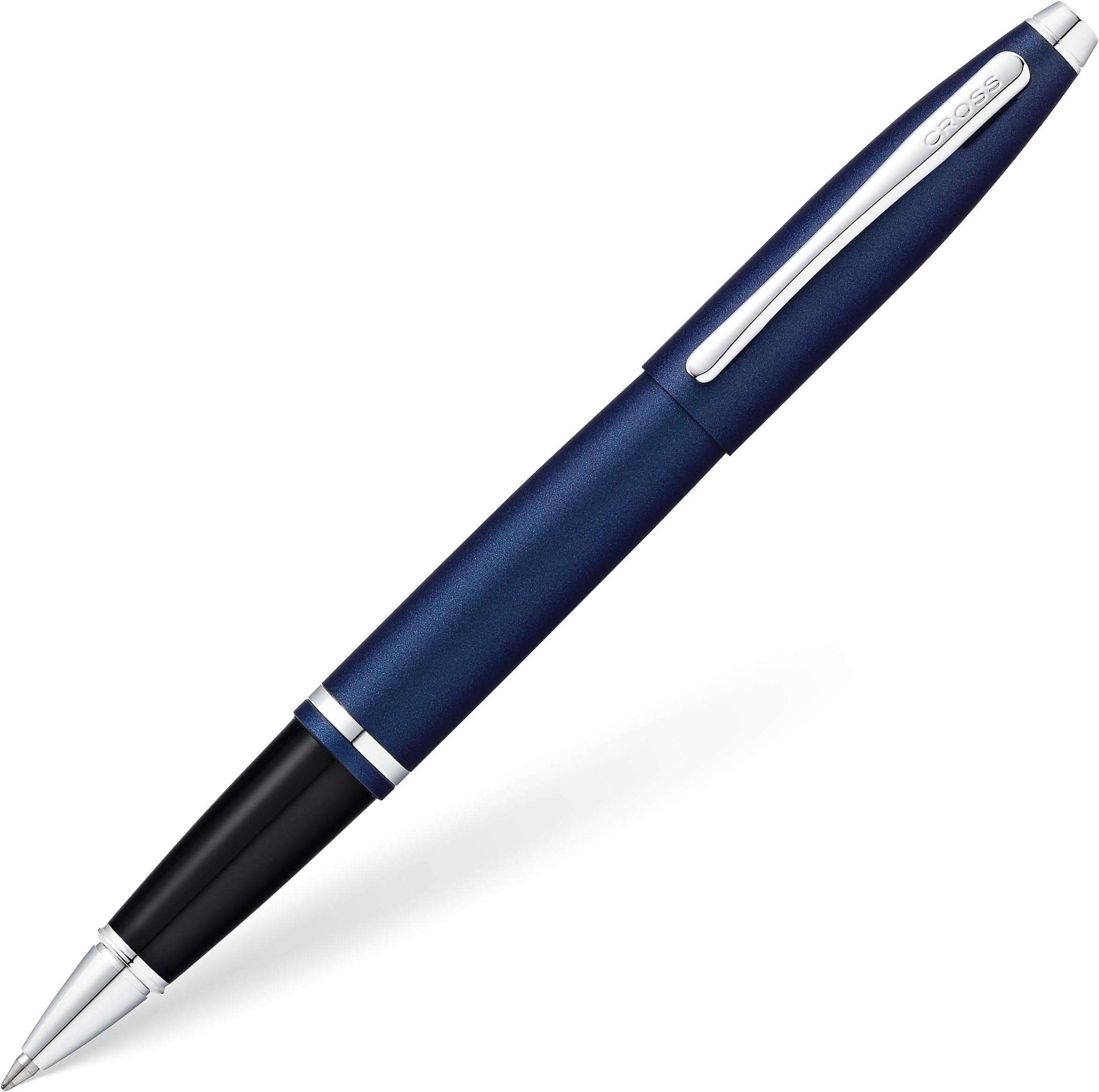 Cross Unisex Midnight Metallic Roller Ball Pen (Blue_Free Size