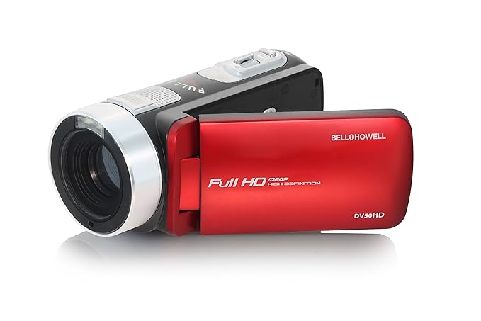 Bell+Howell 1080p Full HD Video Camcorder with 20.0 MP Still Image Resolution & 3
