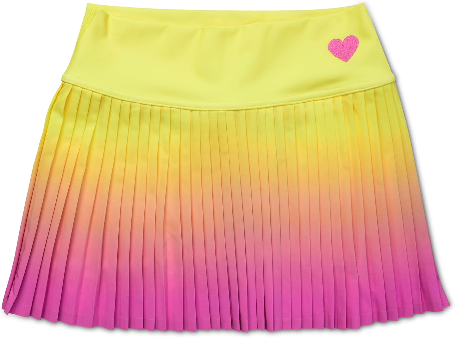 iscream + Theme NYC Big Girls Spandex Blend Stretchy Pleated Skort for Casual and Sports Wear