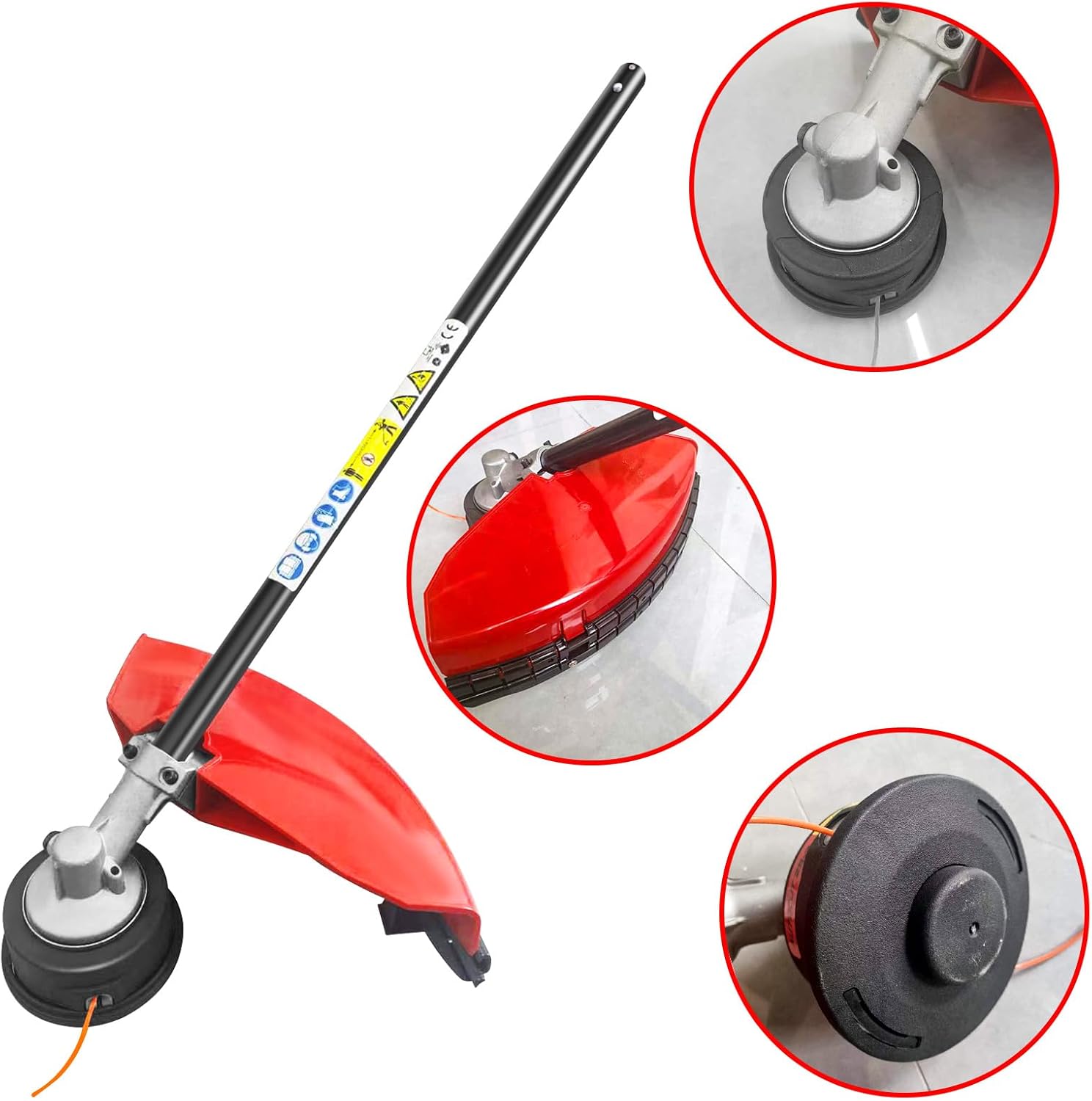 kerlista Flex Shaft Trimmer Attachment fits for MTD Ryobi and Homelite Hus 128LD Attachment Capable String Trimmers Polesaws and Powerheads Boom