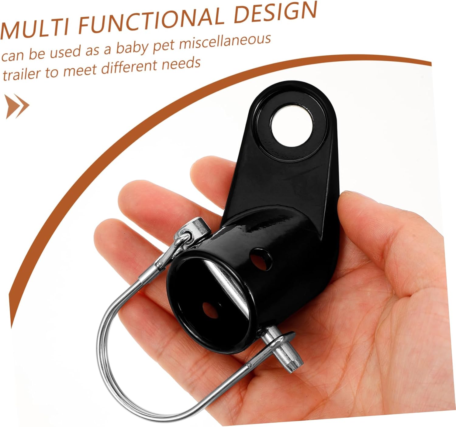 VANZACK Trailer Hitch Hooks Electric Bike Attachment for Bike Trailer Part Connector