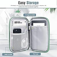 Vista 3 de TiMOVO Funda protectora para tablet de 6 a 7 pulgadas para Kindle Paperwhite/Colorsoft Signature Edition, funda protectora con bolsillo para Kindle