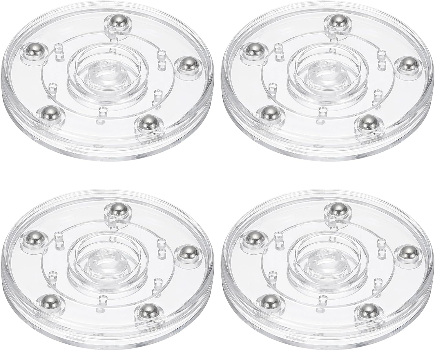 PATIKIL Lot De 20 émerillons 3 Voies En Acier Inox – Résistance 41 Lb, Pour Pêche Eau Douce Et Eau Salée (noir)